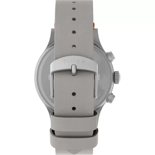 Timex Mens Sierra 42mm WatchGrayGrayIP Steel