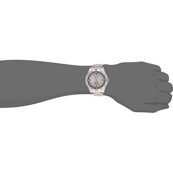 Mens Citation 42mm Quartz Watch with Stainless Steel StrapMontreal Canadians
