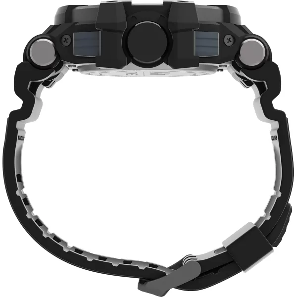 Timex UFC Mens Tactic 53mm WatchBlackBlackBlack