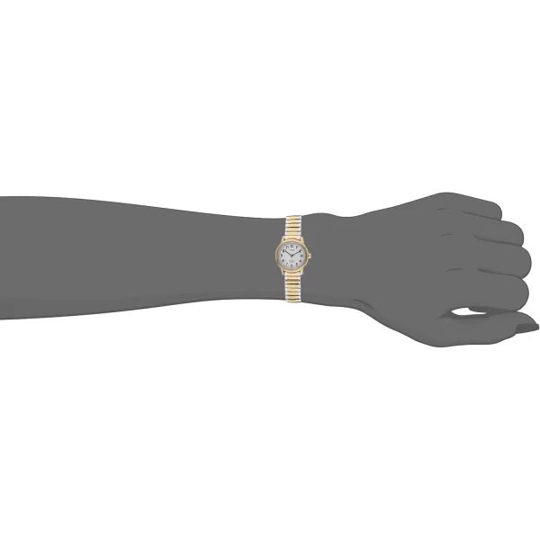 Timex Womens Easy Reader WatchTwoToneTwoToneWhiteB25mm
