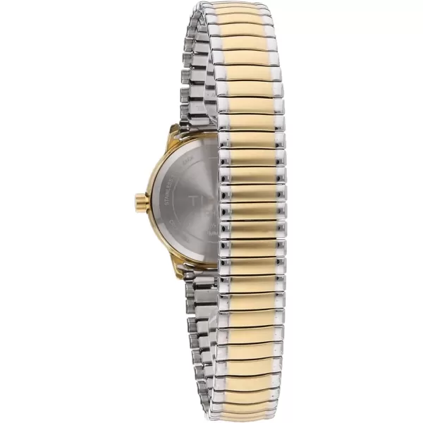 Timex Womens Easy Reader WatchTwoToneTwoToneWhiteB25mm