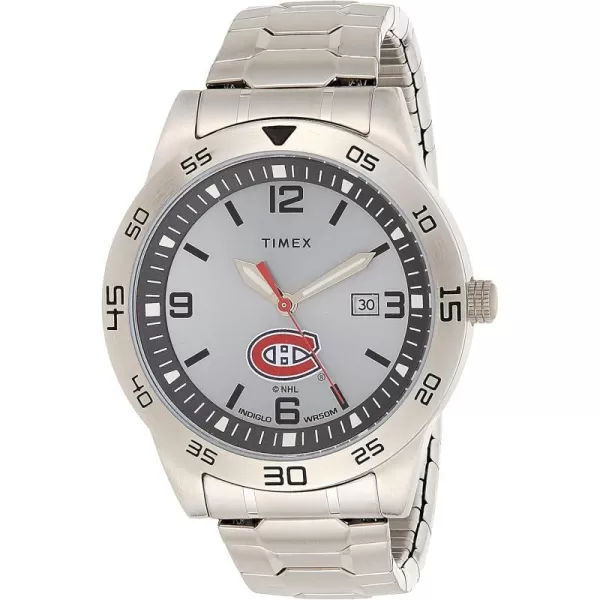 Mens Citation 42mm Quartz Watch with Stainless Steel StrapMontreal Canadians