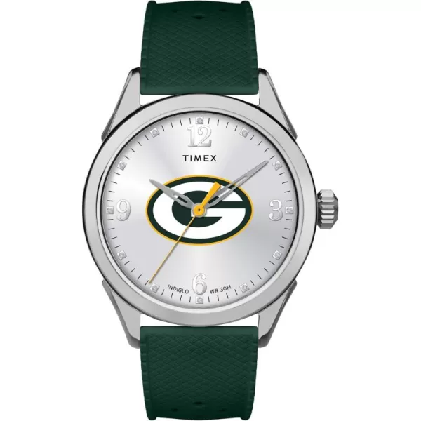 Timex NFL Womens 40mm Athena WatchGreen Bay Packers