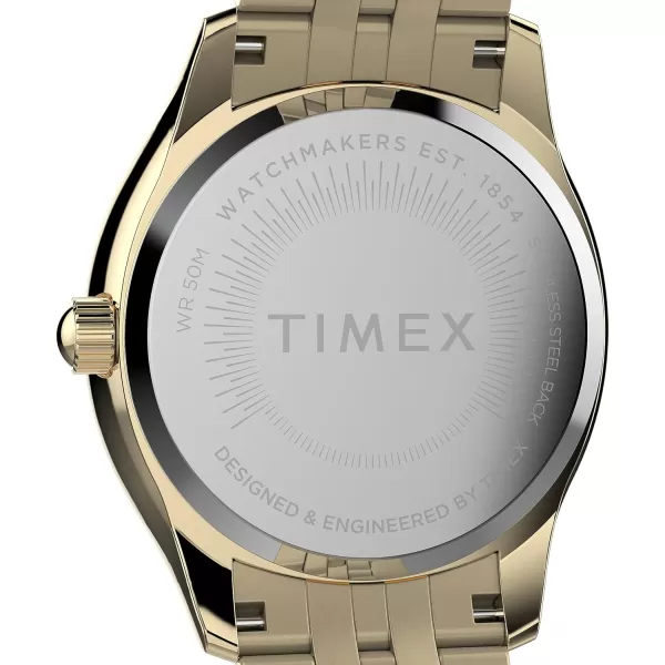 Timex Womens Ariana 36mm WatchGoldToneGoldToneGoldTone