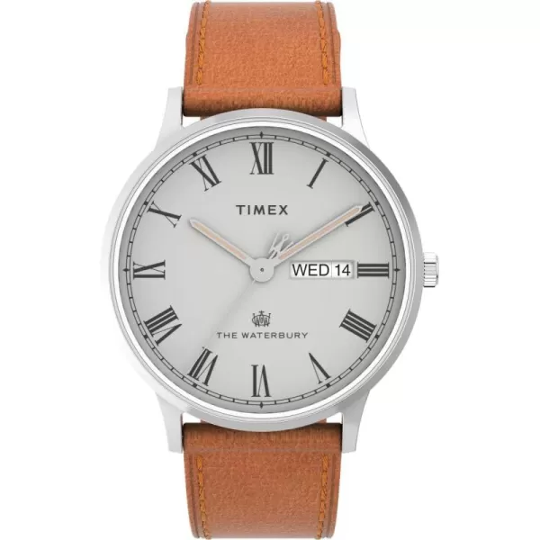 Timex Mens Waterbury Classic 40mm WatchTanGray