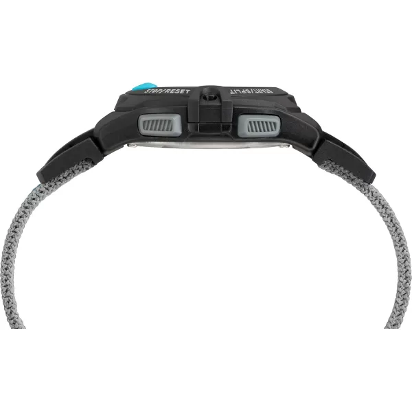 Timex Expedition Digital Chrono Alarm Timer 33mm WatchBlackGrayBlue