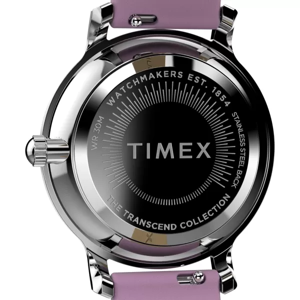Timex Womens Transcend 31mm WatchPurpleSilverToneSilverTone