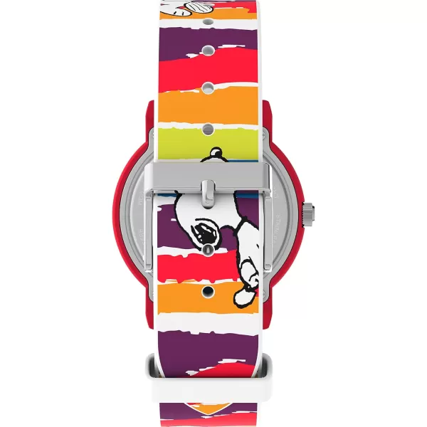 Timex X Peanuts Unisex Weekender 36mm WatchWhiteRed