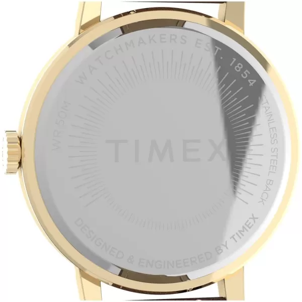 Timex Womens Midtown 36mm WatchBrown