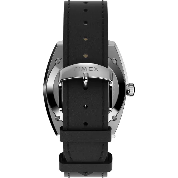 Timex Mens Marlin SubDial Automatic 39mm WatchBlackBlack