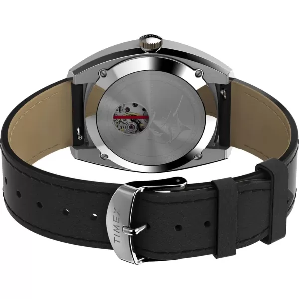 Timex Mens Marlin SubDial Automatic 39mm WatchBlackBlack