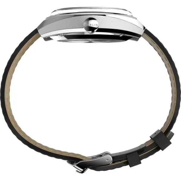 Timex Mens Marlin SubDial Automatic 39mm WatchBlackBlack