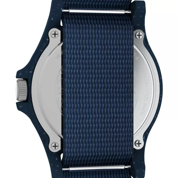 Timex Mens Reclaim Ocean 40mm WatchBlueBlack