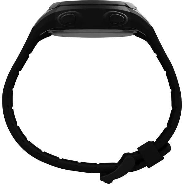 Timex Unisex T100 40mm WatchBlackDigitalBlack