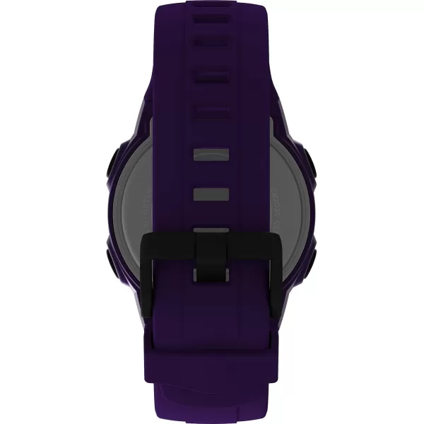 Timex Unisex T100 40mm WatchPurpleDigitalPurple