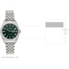 imageTimex Mens Waterbury Legacy DayDate 41mm Watch  Green Dial with Stainless Steel Case ampamp Bracelet