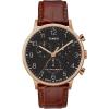 imageTimex Dress Watch Model TW2R71600 Brown CrocoRose GoldBlack