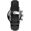 imageTimex Mens Waterbury Classic Chrono 40mm Stainless Steel Quartz Dress Watch with Leather StrapBlackBlackStainless SteelChrono