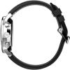imageTimex Mens Waterbury Classic Chrono 40mm Stainless Steel Quartz Dress Watch with Leather StrapBlackBlackStainless SteelChrono