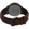 imageTimex Mens Waterbury Classic Chrono 40mm Stainless Steel Quartz Dress Watch with Leather StrapBrownBlueGunmetal