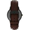 imageTimex Mens Waterbury Classic Chrono 40mm Stainless Steel Quartz Dress Watch with Leather StrapBrownBlueGunmetal
