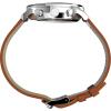imageTimex Mens Waterbury Classic Chrono 40mm Stainless Steel Quartz Dress Watch with Leather StrapBrownBlueStainless Steel
