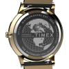imageTimex Mens Waterbury Classic Chrono 40mm Stainless Steel Quartz Dress Watch with Leather StrapBrownGoldToneGreen