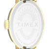 imageTimex Womens Cavatina Watch  TPearl Dial GoldTone CaseBlackGoldToneWhite