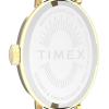 imageTimex Womens Cavatina Watch  TPearl Dial GoldTone CaseBrownGoldToneWhite