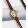 imageTimex Womens Cavatina Watch  TPearl Dial GoldTone CaseBrownGoldToneWhite