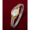 imageTimex Womens Cavatina Watch  TPearl Dial GoldTone CaseTwoToneGoldToneMother of Pearl