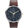 Brown/Stainless Steel/Blue