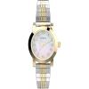 imageTimex Womens Cavatina Watch  TPearl Dial GoldTone CaseTwoToneGoldToneMother of Pearl