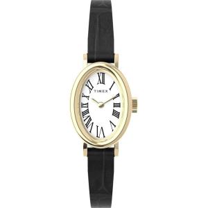imageTimex Womens Cavatina Watch  TPearl Dial GoldTone CaseBlackGoldToneWhite