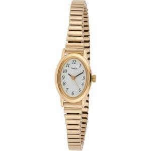 imageTimex Womens Cavatina Watch  TPearl Dial GoldTone CaseGoldToneWhite