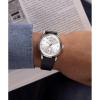 imageTimex Mens Marlin 40mm WatchBlackStainless SteelSilverTone