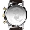 imageTimex Mens Marlin 40mm WatchBrownTwoToneBlue
