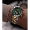 imageTimex Mens Marlin 40mm WatchTwoToneTwoToneGreen
