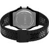imageTimex T80 34mm Watch with Stainless Steel BraceletBlackDigital GrayBlack