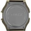 imageTimex T80 34mm Watch with Stainless Steel BraceletGoldToneDigital GrayGoldTone