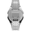 imageTimex T80 34mm Watch with Stainless Steel BraceletStainless SteelDigital GraySilverTone