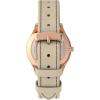 imageTimex Womens Dress 32mm Watch White Dial Rose GoldTone CaseTanRose GoldToneWhite