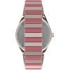imageTimex Womens Q 36mm Watch  Black Expansion Band Black Dial Black CaseTwoTonePinkRose GoldTone