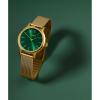 imageTimex Womens Transcend 31mm Stainless Steel Mesh Band WatchGoldToneGoldToneGreen