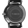 imageTimex Womens Transcend 34mm WatchBlackSilverToneSilverTone