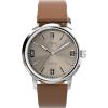 imageTimex Mens Marlin 40mm WatchBrownStainless SteelNatural