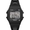 imageTimex T80 34mm Watch with Stainless Steel BraceletBlackDigital GrayBlack