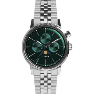 imageTimex Mens Marlin 40mm WatchStainless SteelStainless SteelGreen