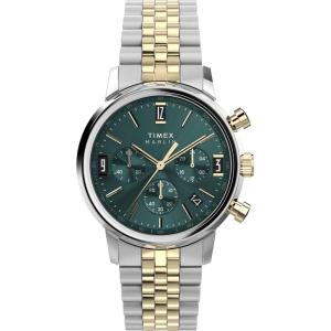 imageTimex Mens Marlin 40mm WatchTwoToneTwoToneGreen