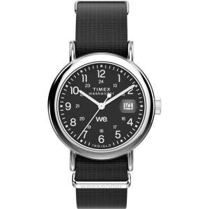 imageTimex X Peanuts Unisex Weekender 36mm WatchBlackSilverToneBlack